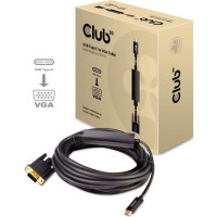 Club3D CABLE USB-C TO VGA 5M/M/M CAC-1512 CLUB3D