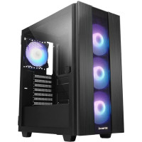 Chieftec Case|CHIEFTEC|HUNTER 2|MidiTower|Not included|ATX|MicroATX|MiniITX|Colour Black|GS-02B-OP