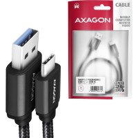 Axagon CABLE USB-C TO USB3.2 1.5M/BLACK BUCM3-AM15AB AXAGON