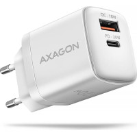 Axagon MOBILE CHARGER WALL USB 20W/2PORT WHITE ACU-PQ20W AXAGON