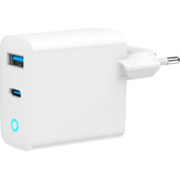 Gembird CHARGER USB 65W 2PORT/TA-UC-PDQC65L-W-01 GEMBIRD