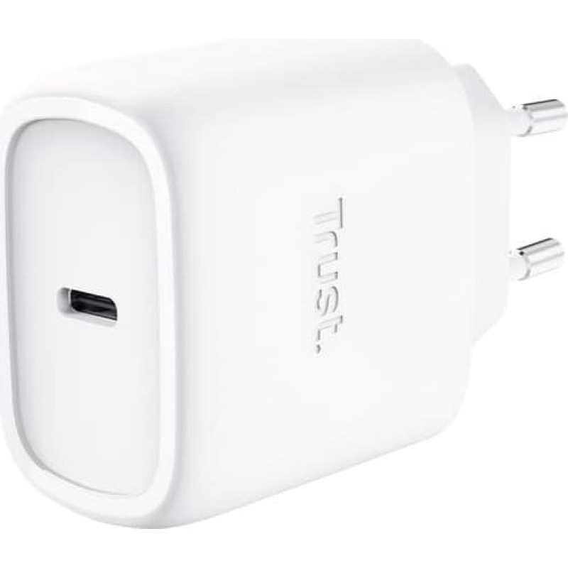 Trust MOBILE CHARGER WALL MAXO 45W/USB-C WHITE 25522 TRUST