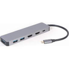 Gembird I/O ADAPTER USB-C TO HDMI/USB3/3IN1 A-CM-COMBO3-03 GEMBIRD