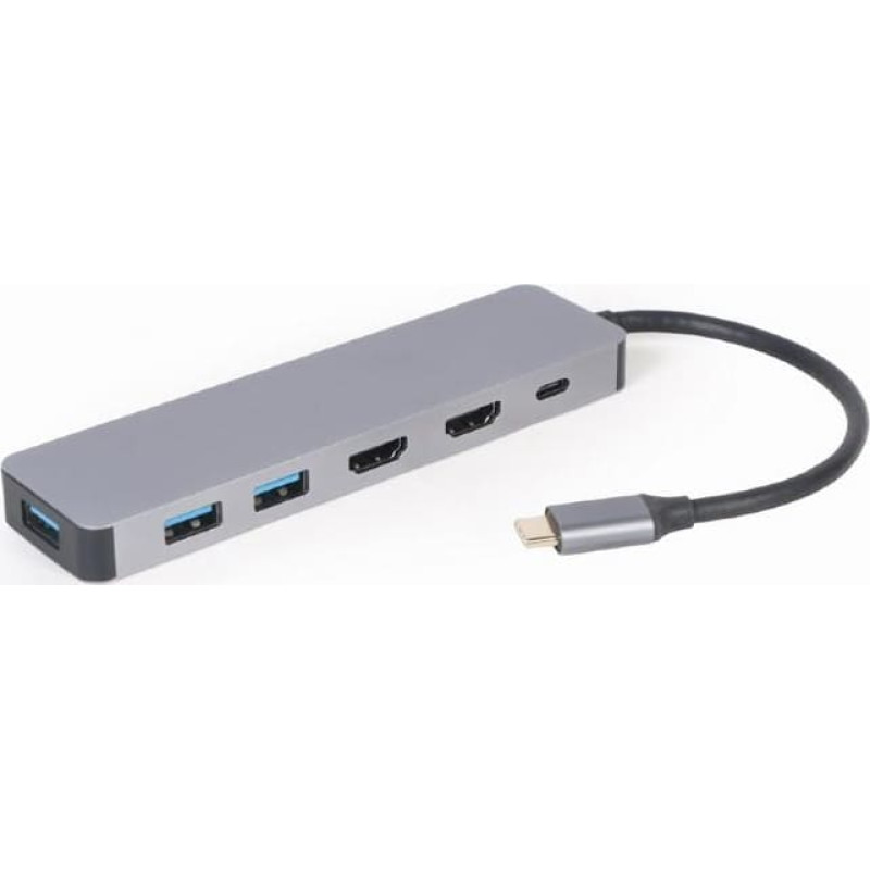 Gembird I/O ADAPTER USB-C TO HDMI/USB3/3IN1 A-CM-COMBO3-03 GEMBIRD