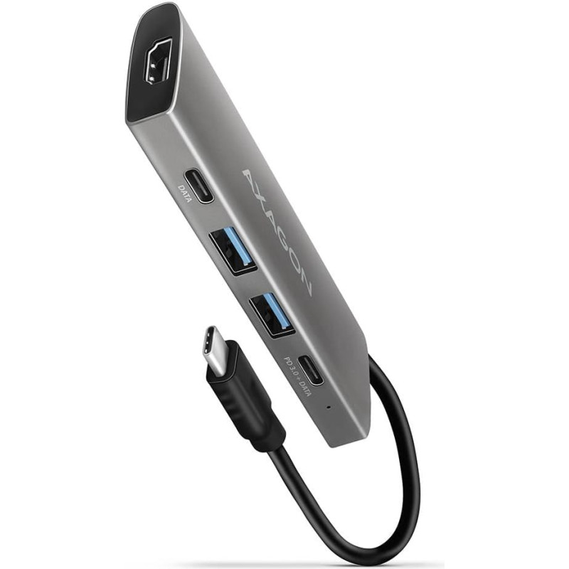 Axagon I/O HUB USB-C 5IN1/0.2M HMC-5G2 AXAGON