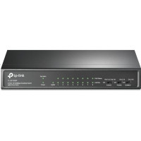 Tp-Link Switch|TP-LINK|Desktop/pedestal|9x10Base-T / 100Base-TX|PoE+ ports 8|TL-SF1009P