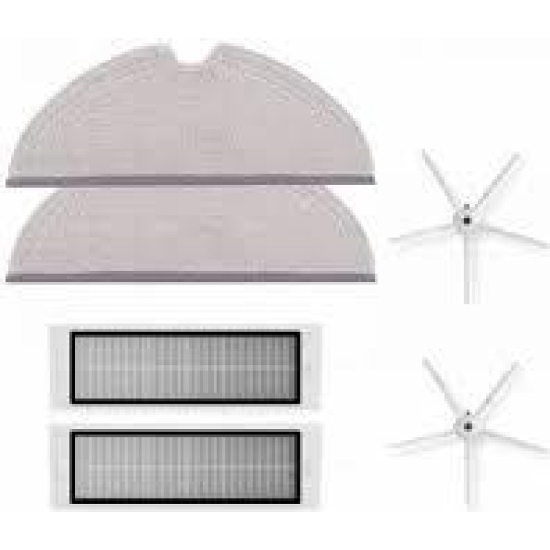 Roborock Vacuum Cleaner Accessory|ROBOROCK|Accessories Kit|White|For S6 White/S5 White Max/S6 White Pure/E5 White|8.02.0074