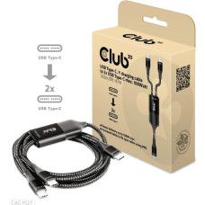 Club3D CABLE USB-C TO 2XUSB-C 1.83M/M/M CAC-1527 CLUB3D