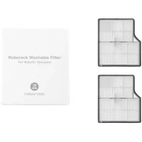 Roborock Vacuum Cleaner Accessory|ROBOROCK|Hepa Dust Filter, 2-Pack|For Saros0 10/Saros5 10/Saros0 10(R&D)/Saros5 10(R&D)|8.02.0398