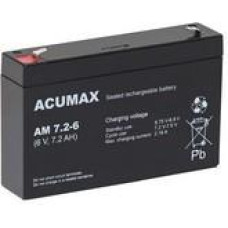 EMU BATTERY 6V 7.2AH/AM7.2-6 ACUMAX EMU