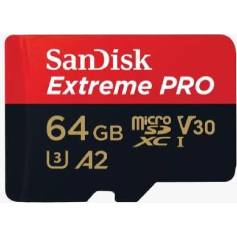Sandisk MEMORY MICRO SDXC 64GB UHS-I/W/A SDSQXCU-064G-GN6MA SANDISK