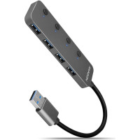 Axagon I/O USB HUB SWITCH 4PORT/0.2M HUE-MSA AXAGON