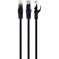Gembird PATCH CABLE CAT6 UTP 5M/BLACK PP6U-5M/BK GEMBIRD