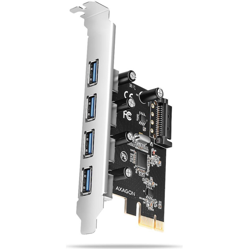 Axagon I/O CARD USB2 PCIE 4PORT/PCEU-430RS AXAGON