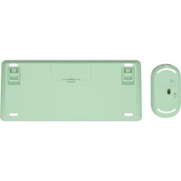 Trust KEYBOARD +MOUSE WRL LYRA/GREEN 24942 TRUST