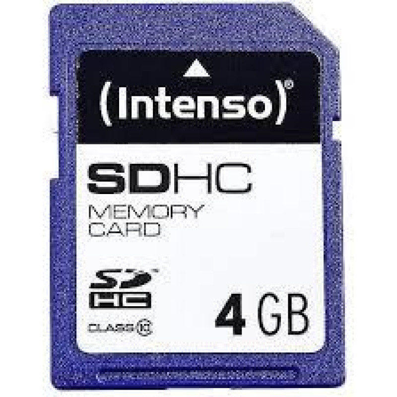 Intenso MEMORY SDHC 4GB C10/3411450 INTENSO