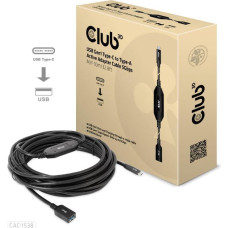 Club3D CABLE USB-C TO USB 10M/M/F CAC-1538 CLUB3D
