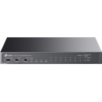 Tp-Link Switch|TP-LINK|Desktop/pedestal|8x10Base-T / 100Base-TX|1xSFP|2xRJ45|PoE+ ports 8|65 Watts|TL-SL1311P