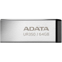 Adata MEMORY DRIVE FLASH USB3.2 64GB/BLACK UR350-64G-RSR/BK ADATA