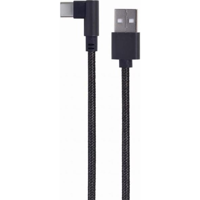 Gembird CABLE USB2 TO USB-C ANGLED/CC-USB2-AMCML-0.2M GEMBIRD