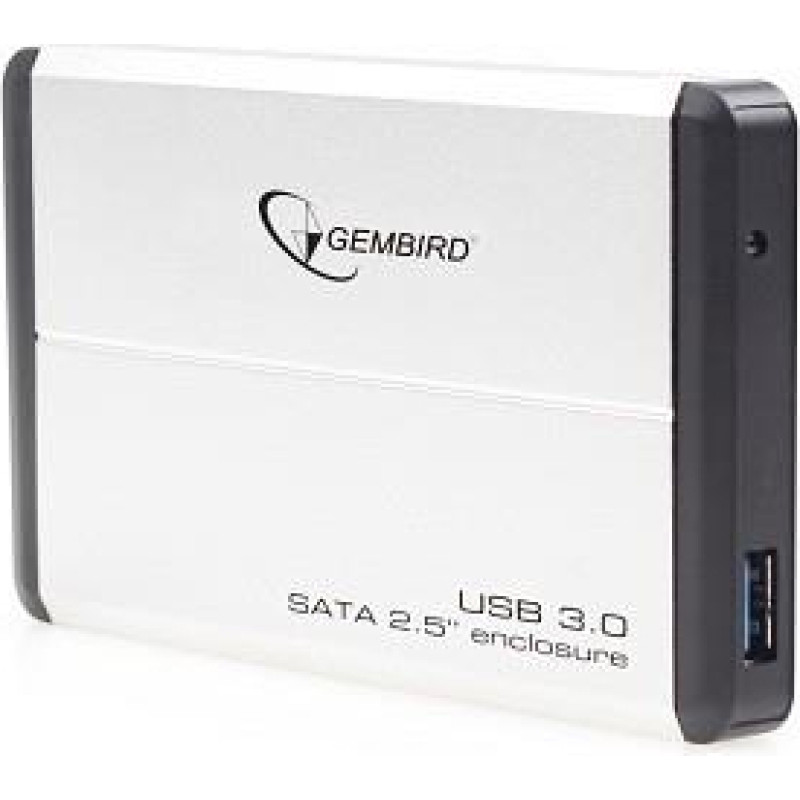 Gembird HDD CASE EXT. USB3 2.5"/SILVER EE2-U3S-2-S GEMBIRD