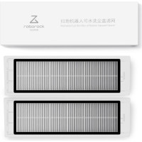 Roborock Product|ROBOROCK|Washable Dustbin Filter|Washable Dustbin Filter 2-pack|For S5 White/S5 White/S5 Black/E4 Black/S6 White/S6 White/S6 Black/S4 Black/S5 White Max/S5 Black Max/S6 White Pure/S6 Black Pure/S6 Black MaxV/E5 White/E5 Black/Q5 Black|8.0