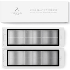 Roborock Product|ROBOROCK|Washable Dustbin Filter|Washable Dustbin Filter 2-pack|For S5 White/S5 White/S5 Black/E4 Black/S6 White/S6 White/S6 Black/S4 Black/S5 White Max/S5 Black Max/S6 White Pure/S6 Black Pure/S6 Black MaxV/E5 White/E5 Black/Q5 Black|8.0