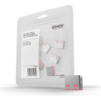 Lindy USB PORT BLOCKER 10PACK/PINK 40460 LINDY