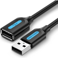 Vention CABLE USB2.0 MALE TO FEMALE/1.5M BLACK CBIBG VENTION