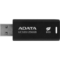 Adata MEMORY DRIVE FLASH USB3.2 256G/BLACK UC320-256G-RBK/BK ADATA