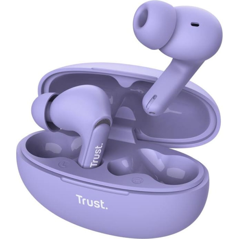 Trust HEADSET EARBUDS YAVI BT ENC/PURPLE 25297 TRUST