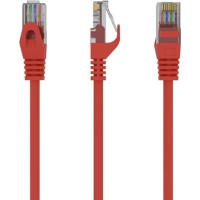 Gembird PATCH CABLE CAT6 UTP 0.5M/RED PP6U-0.5M/R GEMBIRD