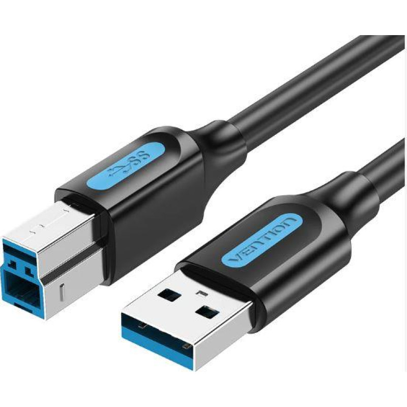 Vention CABLE USB3.0 MALE TO MALE/3M BLACK COOBI VENTION