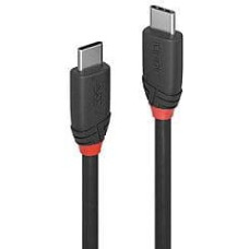 Lindy CABLE USB3.2 C-C 1M/BLACK 36906 LINDY