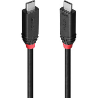 Lindy CABLE USB4 240W TYPE C 0.5M/BLACK LINE 37000 LINDY