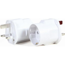 Gembird POWER ADAPTER AC EU TO UK 13A/A-AC-EUFUKM-01 GEMBIRD