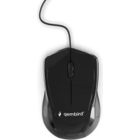 Gembird MOUSE USB OPTICAL/BLACK MUS-3B-02 GEMBIRD
