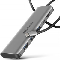 Axagon I/O HUB USB-C 5IN1/1M HMC-5H AXAGON