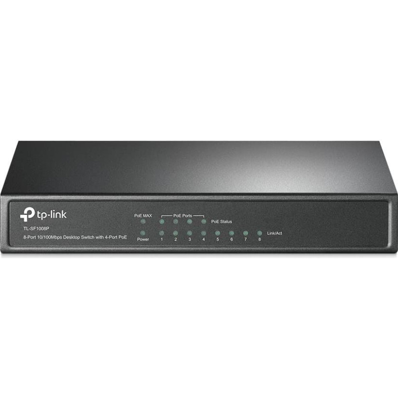 Tp-Link Switch|TP-LINK|8x10Base-T / 100Base-TX|TL-SF1008P