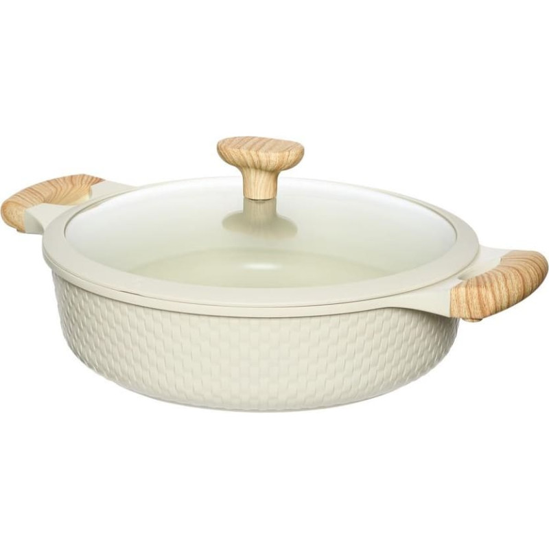 Resto SHALLOW POT D28CM 4.1L/BEIGE 93806 RESTO