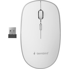 Gembird MOUSE USB OPTICAL WRL/WHITE MUSW-4B-01-W GEMBIRD