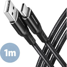 Axagon CABLE USB-C TO USB2.0 1M/BLACK BUCM-AM10AB AXAGON