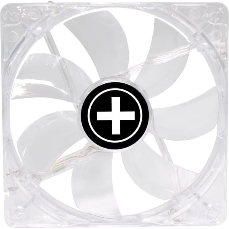 Xilence CASE FAN 120MM TRANSP 3PIN+4P/RED 12V XF046 XILENCE
