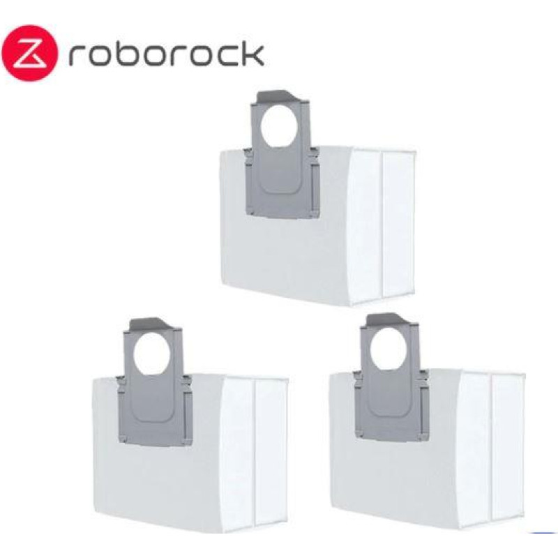 Roborock Vacuum Cleaner Accessory|ROBOROCK|Disposable Dust Bag 4pcs|White|For OC0/Q70+/Q70 Max+/OC5/Q75+/Q75 Max+/Q55+/O35/S75 MaxV Ultra/S70 Pro Ultra/S80 Pro Ultra/S85 Pro Ultra/OC0-D/S80+/Q80 Max+/OC5-D/S85+/Q85 Max+/Q55 Pro+/S70 Max Ultra/S75 Max Ultr
