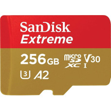 Sandisk MEMORY MICRO SDXC 256GB UHS-I/W/A SDSQXAV-256G-GN6MA SANDISK