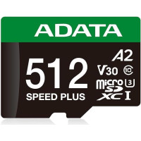 Adata MEMORY MICRO SDXC 512GB UHS-I/UD512GUI3V30A2SP-RA1 ADATA
