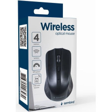 Gembird MOUSE USB OPTICAL WRL/BLACK MUSW-4B-04 GEMBIRD