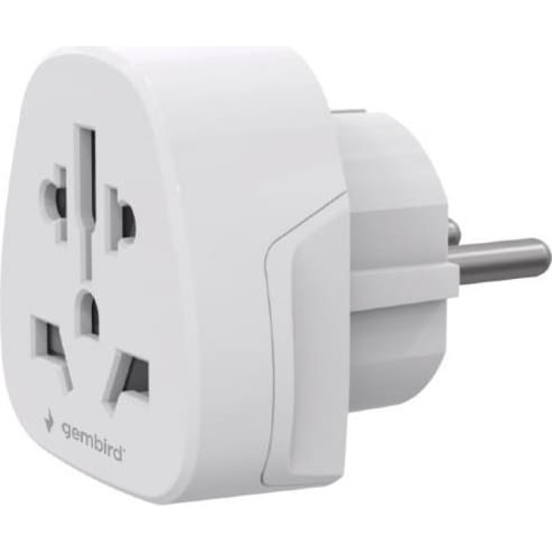 Gembird POWER ADAPTER AC WORLD TO EU/15A A-AC-EUMINTF GEMBIRD