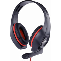Gembird HEADSET GAMING/RED/BLACK GHS-05-R GEMBIRD