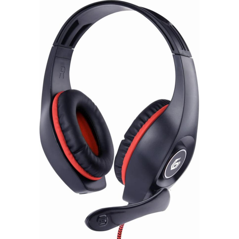 Gembird HEADSET GAMING/RED/BLACK GHS-05-R GEMBIRD